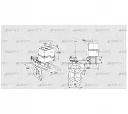 IDR40Z03D650GDW/50-30W20TR10 (88303837) Дроссельная заслонка Kromschroder