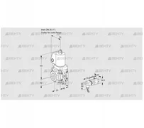 VAS1T25/-N/NWSL (88028472) Газовый клапан Kromschroder