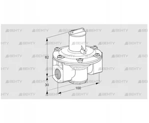 J78R 0 (03155004) Регулятор давления Kromschroder