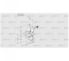 VAG350R/NKAN (88012498) Газовый клапан с регулятором соотношения Kromschroder