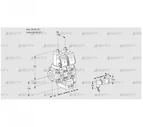 VCG3T50N/50N05NGNQGR/2--4/PPPP (88107370) Клапан с регулятором соотношения Kromschroder