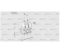 VCS3E50R/50R05NNWGR/PPPP/PPPP (88104391) Сдвоенный газовый клапан Kromschroder