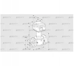 RV 65/MF03W60E (86060811) Регулирующий клапан Kromschroder