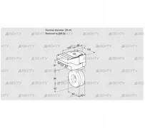 IBG40/32Z05/20-30W3T (88301615) Дроссельная заслонка Kromschroder