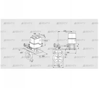 IDR125Z03D350GDW/50-30Q20E (88303827) Дроссельная заслонка Kromschroder