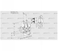 VCH2E40R/40R05NHEWR6/PPPP/PPBS (88103325) Клапан с регулятором расхода Kromschroder