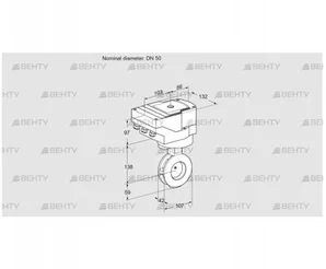 IBGF50Z05/20-60W3E (88301511) Дроссельная заслонка Kromschroder