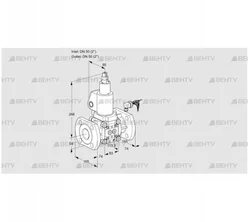 VAS350F/LWGL (88021950) Газовый клапан Kromschroder