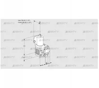 VAS2T40N/40N05FNVQSL/PP/PP (88104699) Газовый клапан Kromschroder