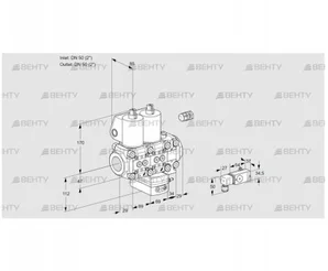 VCD2E50R/50R05ND-25VWL/PPPP/1-MM (88100741) Регулятор давления Kromschroder