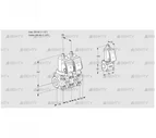 VCS2T40N/40N05NNQSR/PPPP/PPBS (88101001) Сдвоенный газовый клапан Kromschroder