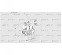 VCS3E50R/40R05FNNVWR3/PPPP/PPPP (88106066) Сдвоенный газовый клапан Kromschroder