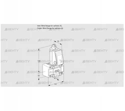 VAS1TW0/NQ (88005480) Газовый клапан Kromschroder