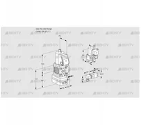 VAG1-/25R/NWAE (88032192) Газовый клапан с регулятором соотношения Kromschroder