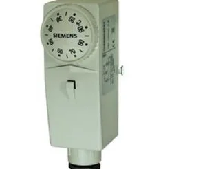 RAM-TR.2000M Накладной регулятор температуры, 0...90 °C, фиксирующая пружина, внешний задатчик уставки SIEMENS