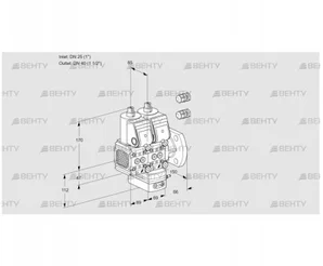 VCD2E25R/40F05FND-100WR3/PPPP/PPPP (88101635) Регулятор давления Kromschroder