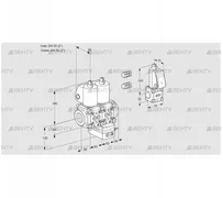 VCG3E50R/50R05NGEWL3/PPZS/PPPP (88103526) Клапан с регулятором соотношения Kromschroder