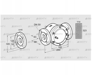 GFK 50F60-6 (81941103) Газовый фильтр Kromschroder