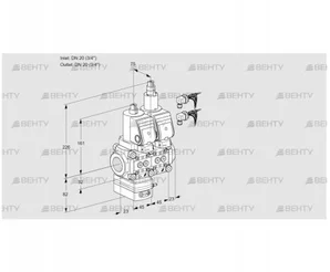 VCD1E20R/20R05D-100LWSR8/PPPP/PPPP (88106581) Регулятор давления Kromschroder