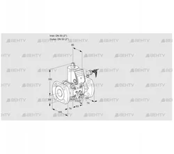 VAS350F/NW (88008699) Газовый клапан Kromschroder