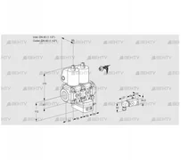 VCV2E40R/40R05NVKWL/PPPP/2-PP (88104230) Клапан с регулятором соотношения Kromschroder