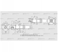 BIC 100HML-100/135-(79)E (84033129) Газовая горелка Kromschroder