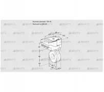 IBG40/25W05/40A2A (88301139) Дроссельная заслонка Kromschroder