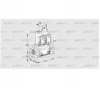 VCS7T80A05NLQSRB/PMMP/PMMP (88207083) Сдвоенный газовый клапан Kromschroder