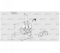 VCG1E25R/25R05NGEWR/2-PP/PPPP (88103917) Клапан с регулятором соотношения Kromschroder