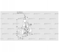 VAS350F/LWSR (88004882) Газовый клапан Kromschroder