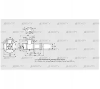 BIC 125RB-600/635-(15)E (84034074) Газовая горелка Kromschroder