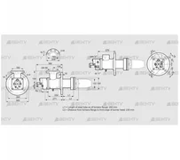 BIC 140RML-200/235-(49)E (84035036) Газовая горелка Kromschroder