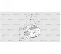 DL 40KT-3 (84444596) Датчик-реле давления воздуха Kromschroder