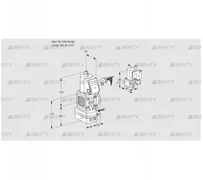 VAG1-/20R/NWAE (88019042) Газовый клапан с регулятором соотношения Kromschroder