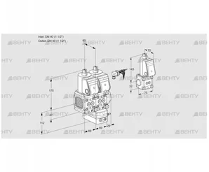 VCD2E40R/40R05FND-50WR/PPPP/PPZS (88104262) Регулятор давления Kromschroder