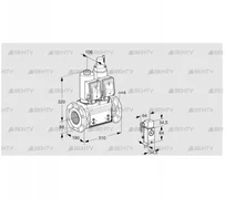 VCS7T80A05NLQSRB/2-P3/PPPP (88207456) Сдвоенный газовый клапан Kromschroder