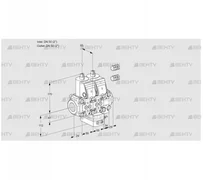 VCG2E50R/50R05NGEVWR3/PPPP/PPPP (88101386) Клапан с регулятором соотношения Kromschroder