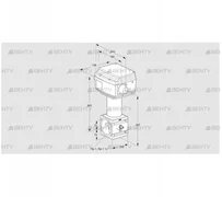 RV 3/HML05Q60E (86060691) Регулирующий клапан Kromschroder