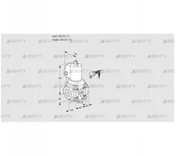 VAN125R/NKGL (88017451) Сбросной газовый клапан Kromschroder