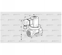 VGP 15R02Q6 (85294300) Запорный газовый клапан Kromschroder