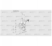 VAD115R/NW-100B (88008065) Газовый клапан с регулятором давления Kromschroder