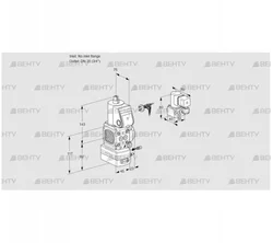 VAG1-/20R/NWAE (88025683) Газовый клапан с регулятором соотношения Kromschroder