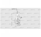 VAS240R/LYGR (88017861) Газовый клапан Kromschroder