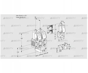 VCD3E40R/50R05FND-50WR6/-2PP/PPZS (88107381) Регулятор давления Kromschroder