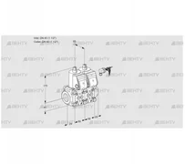 VCS2E40R/40R05NNWR/PPPP/PPPP (88100217) Сдвоенный газовый клапан Kromschroder