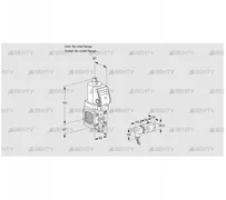 VAS2T-/NQSR (88025313) Газовый клапан Kromschroder