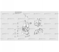 VAD1-/25R/NW-50A (88017253) Газовый клапан с регулятором давления Kromschroder