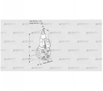 VAS2T32N/LQGR (88032441) Газовый клапан Kromschroder