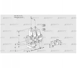 VCD1E15R/15R05D-25NVWR3/3-PP/PPPP (88107293) Регулятор давления Kromschroder