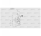 VAD125R/NWGR-25A (88032578) Газовый клапан с регулятором давления Kromschroder
